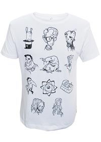 Mens Woody Allen Jesus T-Shirt 