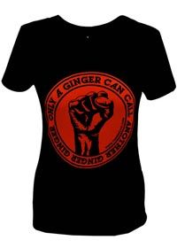 Womens Ginger T-Shirt by Tim Minchin